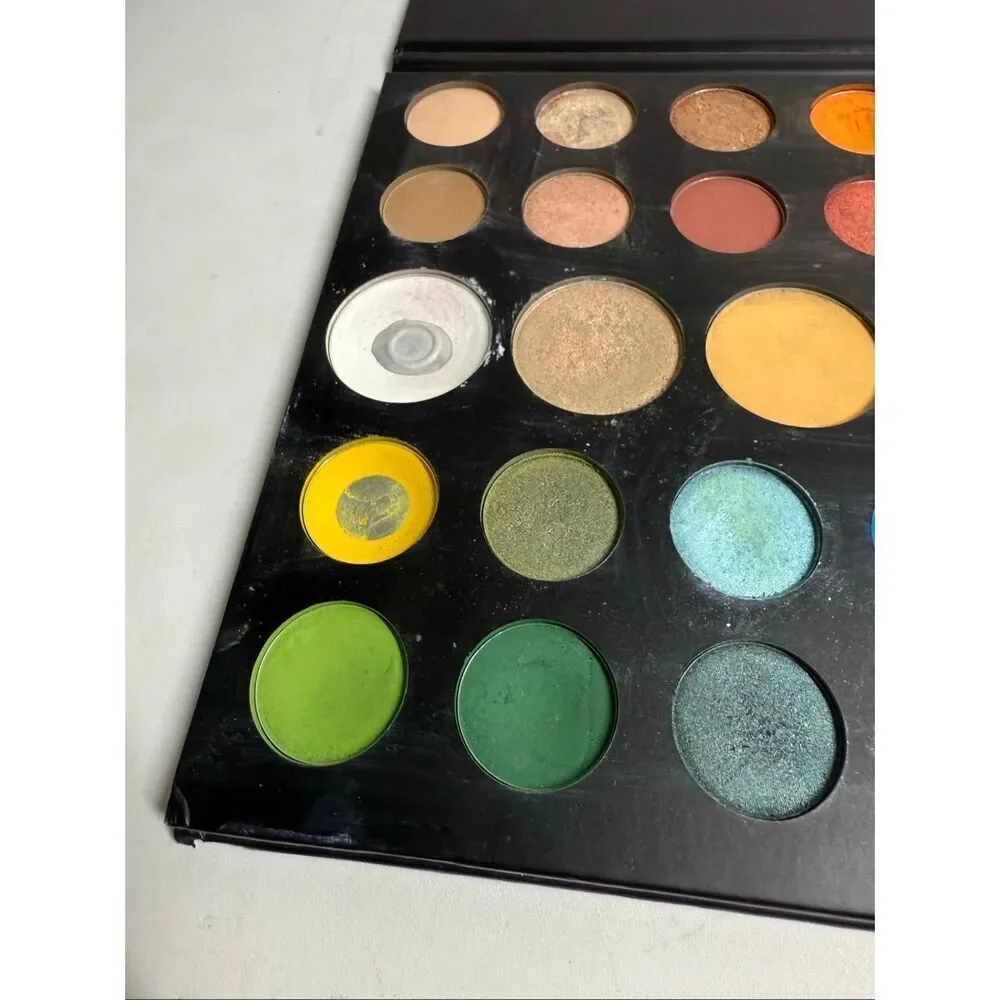The Morphe x James Charles Artistry Palette Eyeshadow Used